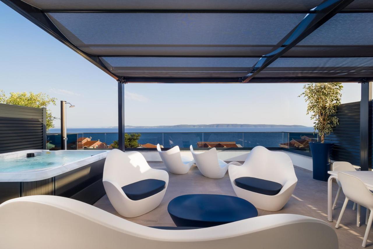 Luxury Apartment- Balcony- Private Rooftop And Jacuzzi- Common Pool Trogir Zewnętrze zdjęcie