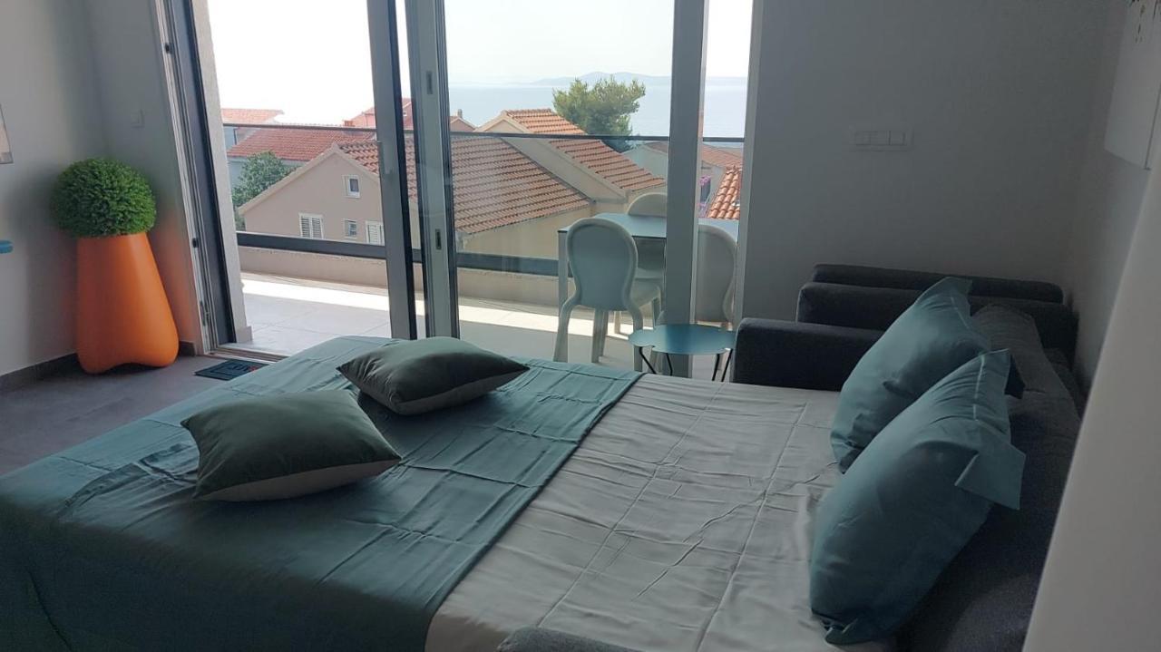 Luxury Apartment- Balcony- Private Rooftop And Jacuzzi- Common Pool Trogir Zewnętrze zdjęcie