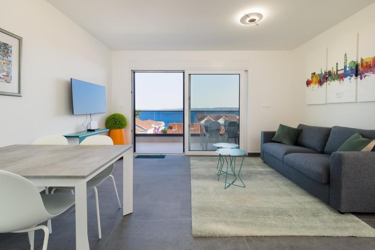Luxury Apartment- Balcony- Private Rooftop And Jacuzzi- Common Pool Trogir Zewnętrze zdjęcie